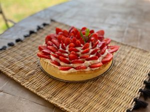 La fameuse tarte aux fraises