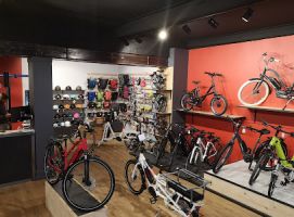 Intérieur magasin de vélos Lyon 4e