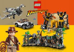 Pour tous les fans de la saga culte Découvrez nos sets LEGO Indiana Jones