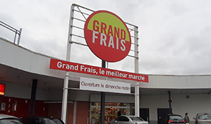 les grands supermarches de lyon Grand Frais Sainte-Foy-lès-Lyon