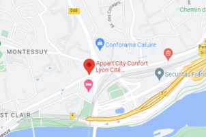 hebergement sur la plage lyon Appart'City Confort Lyon Cité Internationale - Appart Hôtel