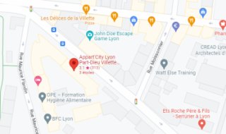 appartements dans le centre de lyon Appart'City Lyon Part-Dieu Villette - Appart Hôtel