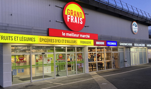 magasins de boyaux de saucisses lyon Grand Frais Bron