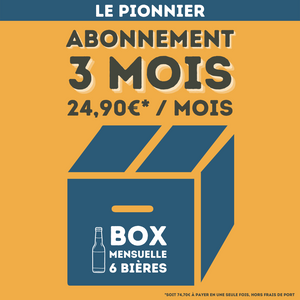 ABONNEMENT BOX BIÈRES MENSUELLE