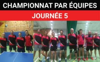 Résultats championnat week-end J5